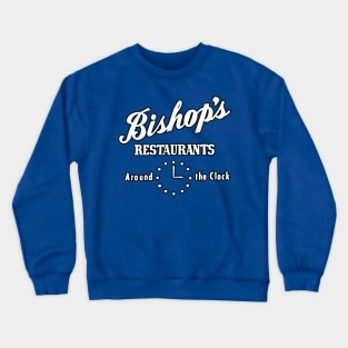 Lost Restaurants of Tulsa - Bishop's Around the Clock Crewneck Sweatshirt